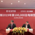 日立电梯2019年产销量双双突破10万台