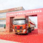 日立电梯2020年度第12万台电梯发往国家会议中心